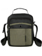 Black and Green Canvas Shoulder Hand Men Bag