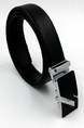 Black Golf Leather Men Belt