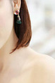 Alloy Stud Retro Tassel  Earring