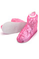 Pink PVC Waterproof Girl Shoes for Rain