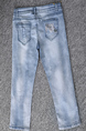 Blue Denim Loose Pants for Casual