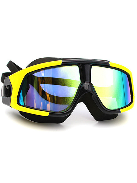 Yellow and Black Goggles for Snorkeling