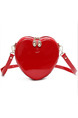 Red Patent Leather  Shoulder Crossbody Bag