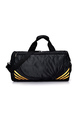 Black Nylon Weekender Gym Luggage Bag