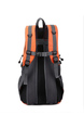 Orange Nylon Outdoor Backpack Men Bag