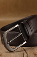 Brown Classic Leatherette Men Belt