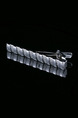 Alloy Silver Plated  Tie Clip