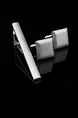 Alloy Bullet Back Cufflink and Tie Clip