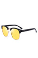 Yellow Solid PC Polarized Men Sunglasses