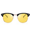 Yellow Solid PC Polarized Men Sunglasses