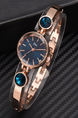 Bronze Stainless Steel Band Quartz Watch