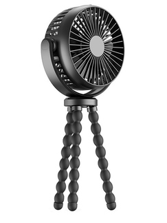 Black Portable Usb Mini Fan