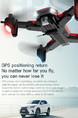 Original Dual Cameras Gps Drone HD Camera Drone 4K/8K 5G Foldable Wifi FPV 2.4GHz 25Minutes Flight