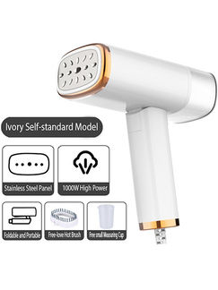 Garment Steamer Iron Handheld Garment Ironing Appliances Mini Household Electric Clothes Cleaner White 111V~240V