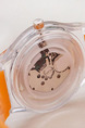 Orange Plastic Band Pin Buckle Quartz Watch