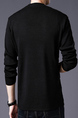 Black Button Down Plus Size Long Sleeve Chest Pocket Men Cardigan for Casual Office
