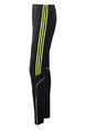 Black and Green Men Plus Size Contrast Stripe Sports Quick Dry Adjustable Waist Men Pants for Casual Sports
