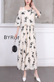 White and Black Off Shoulder Blouse Wide Leg Pants Jumpsuit for Casual Party Evening