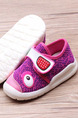 Purple and Pink Polyester Comfort Girl Shoes for Casual