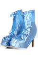 Blue PVC Waterproof  Shoes for Rain