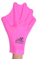 Pink Women Webbed Gloves Swimwear for Swimming Snorkeling