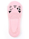 Pink and Black Cartoon Invisible  Cotton Stockings 