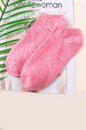 Pink Invisible  Cotton Stockings