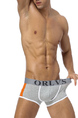 Gray Boxer Brief Cotton Men Underwear