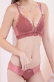 Pink Lace Two Piece Lingerie