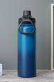 Sport Water Bottle Blue Large-Capacity 304 Stainless Steel 22oz 635ml