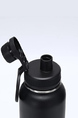 Sport Water Bottle Black Large-Capacity 304 Stainless Steel 22oz 635ml