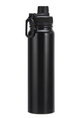 Sport Water Bottle Black Large-Capacity 304 Stainless Steel 22oz 635ml