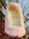 Pink Lace Silicone Non-Slip Invisible Polyester Stockings 
