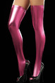 Pink Tight High Tube Polyester and Elasticity Stockings