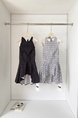 Real shot and real price for summer vacation, fresh and age-reducing plaid halter neck vest suspender dress in navy blue, irregular and slim.
