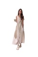 High Quality and Quality! Summer New Sleeveless Dress Slimming Versatile A-line Dress Anti-Aging Elegant Vest Skirt in White