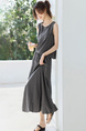 Charcoal Fashionable Light Outdoor Casual Pleating Shirt Bud Skirt Suit 2025 Summer New Two-Piece Suit