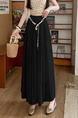 Real Shot Spot Skirt Women's Summer New Style Ruffled Cake Skirt Long High Waist Umbrella Skirt Fairy Mid-Length Skirt - BLACK