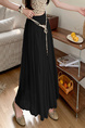 Real Shot Spot Skirt Women's Summer New Style Ruffled Cake Skirt Long High Waist Umbrella Skirt Fairy Mid-Length Skirt - BLACK