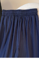 Real Shot 2025 Summer New NAVY Tencel Cotton Wide-Leg Pants High Waist Straight Cropped Pants Lace Patchwork Easy Matching Casual Pants