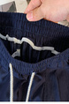 Real Shot 2025 Summer New NAVY Tencel Cotton Wide-Leg Pants High Waist Straight Cropped Pants Lace Patchwork Easy Matching Casual Pants