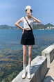 2025 New BLACK Denim Shorts - Women's Summer High Waist Trendy Ins Loose All-Matching Slimming A-line Hot Pants