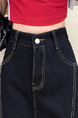 Real Shot of American Retro New Style Trendy Jeans Cropped Trousers Summer Splicing Silhouette Street Loose Versatile - Black
