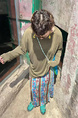 Love to Play by Jiujin Niche Wear Loose Casual Water Ripple Slim Pleated Skirt in MULTI-COLOR - Large Size Skirt for Women