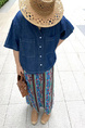 Love to Play by Jiujin Niche Wear Loose Casual Water Ripple Slim Pleated Skirt in MULTI-COLOR - Large Size Skirt for Women