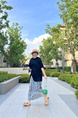 Love to Play by Jiujin Niche Wear Loose Casual Water Ripple Slim Pleated Skirt in MULTI-COLOR - Large Size Skirt for Women