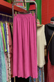 Love to Play by Jiujin Niche Wear Loose Casual Water Ripple Slim Pleated Skirt in PINK - Large Size Skirt for Women