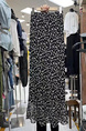 Spot French Elegant Romantic Slim BLACK Floral Fishtail Skirt - 2025 Summer New Tea Break Skirt