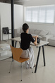 Spot Korean INS Blogger French Retro Niche Design Temperament Knot Strap Long Skirt Female (Gray)