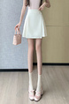 In Stock Skirt Women's 2025 Spring and Summer New Chinese Style Pleated Skirt A-Line Skirt Retro Belly Covering Skirt (Off-White)